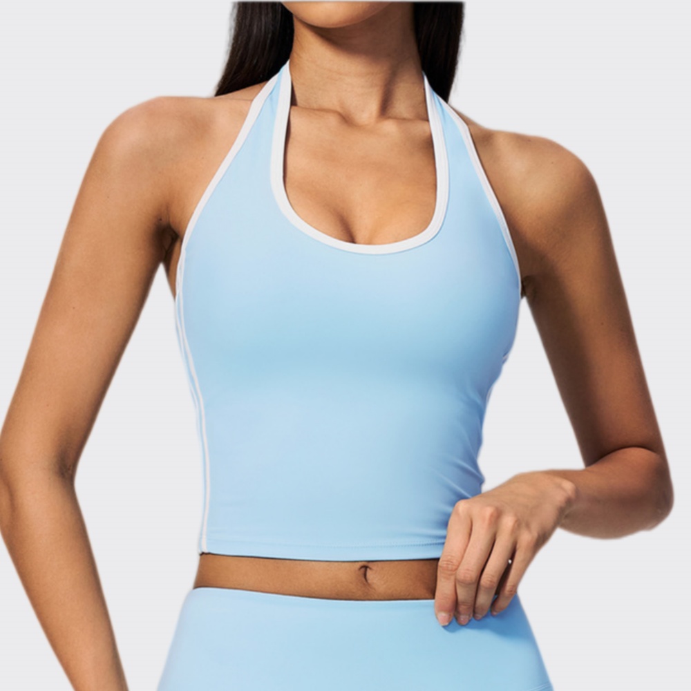 Summer Clothing Jd - Sports Halter Bra Fitness Top with