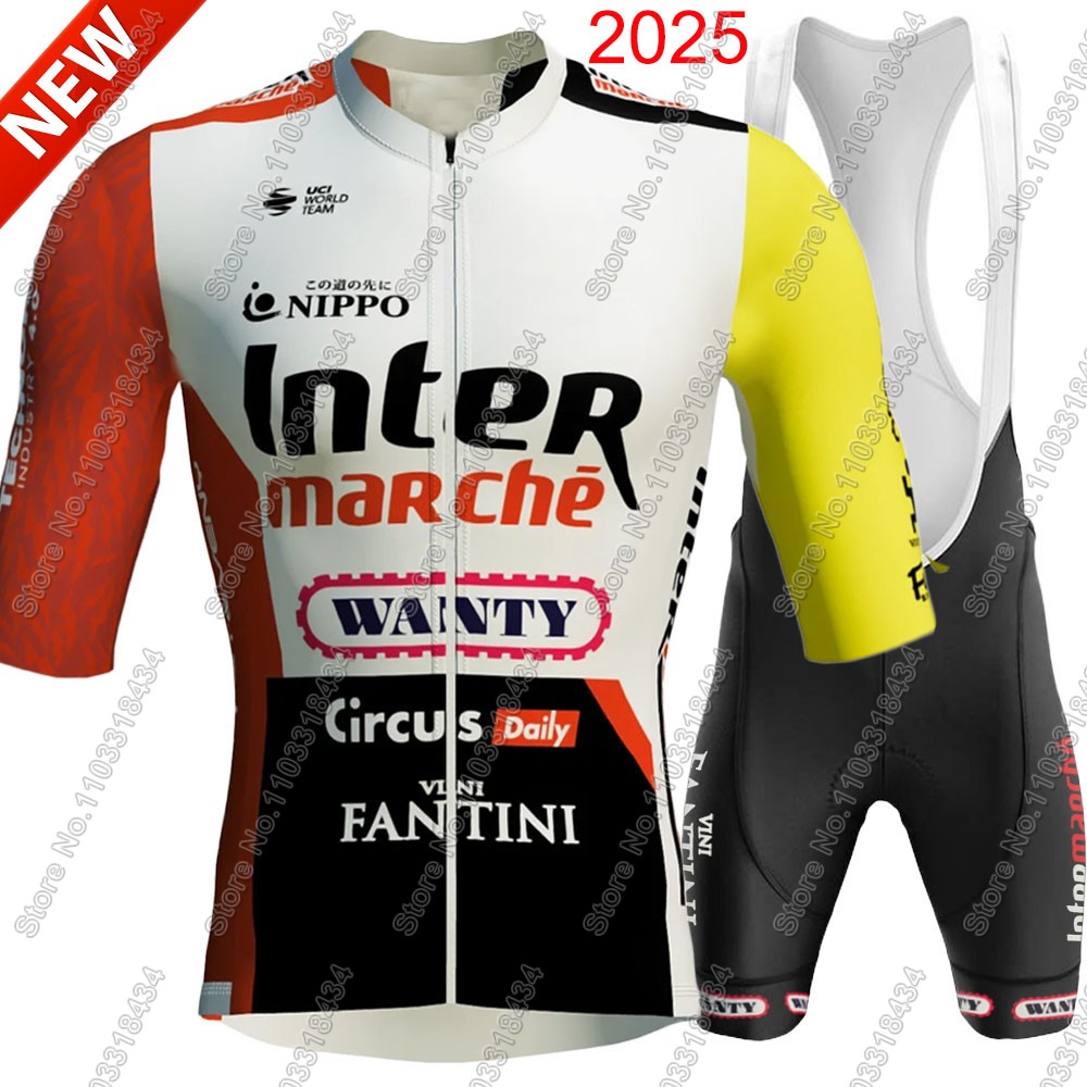 Summer Clothing Men Sale - Wanty Cycling Jersey 2025 Set Summer