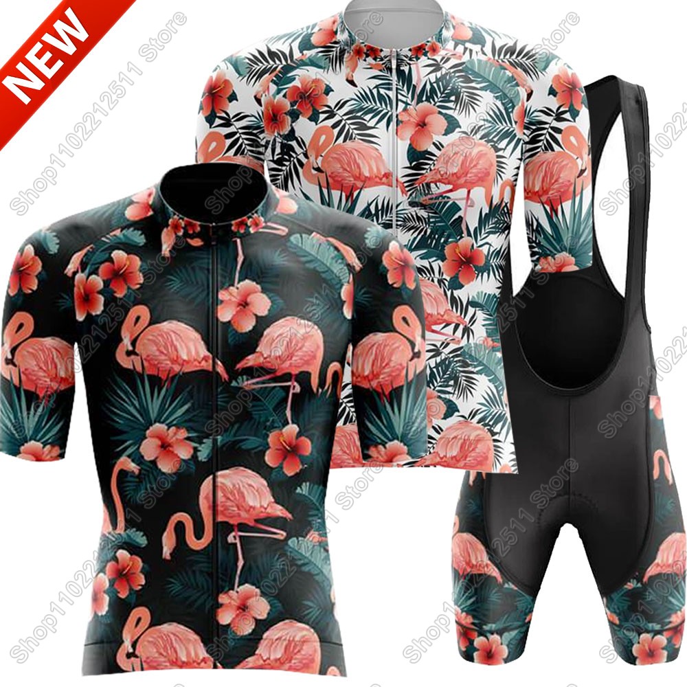 Summer Clothing Men Sale - 2025 Flamingo Cycling Jersey Set Bicycle