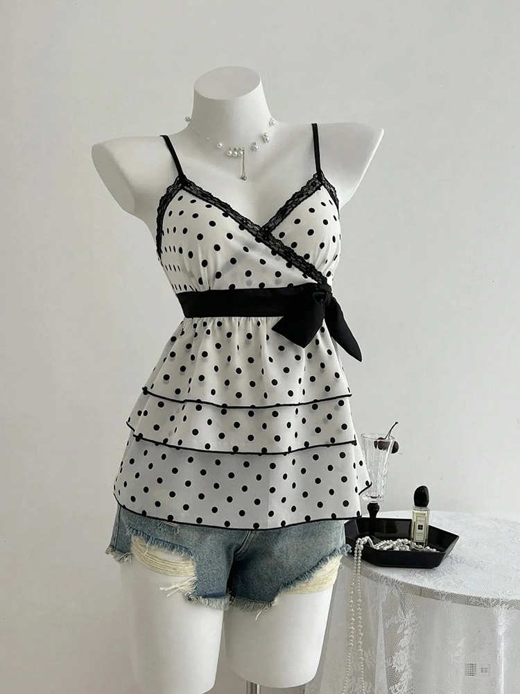 French-Style Retro Lace Patchw - Summer Clothing For 70 Year Old Woman review and price