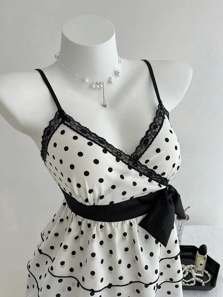 French-Style Retro Lace Patchw - Summer Clothing For 70 Year Old Woman review and price