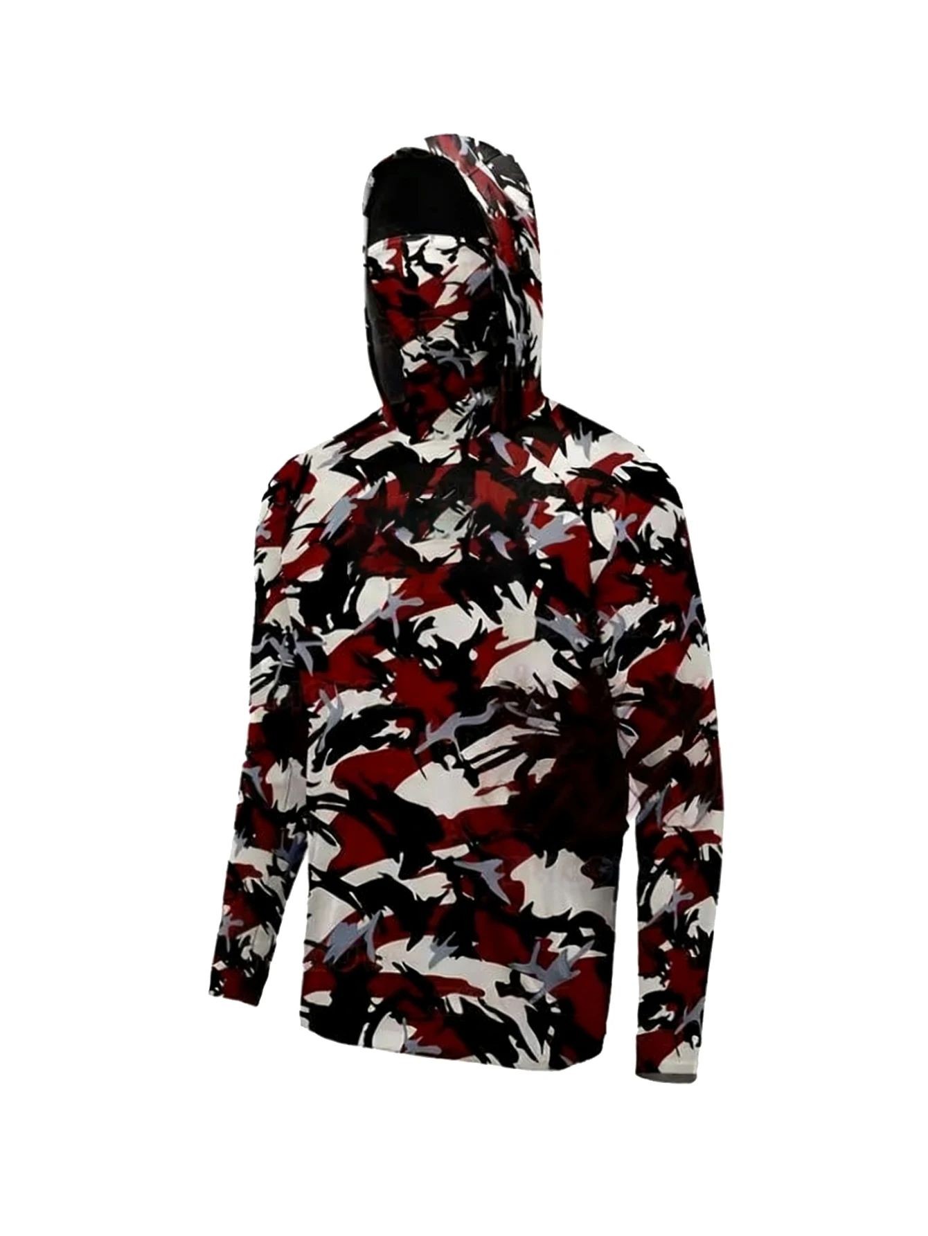 Outdoor Men Fishing Hooded Shi - Summer Closet review and price
