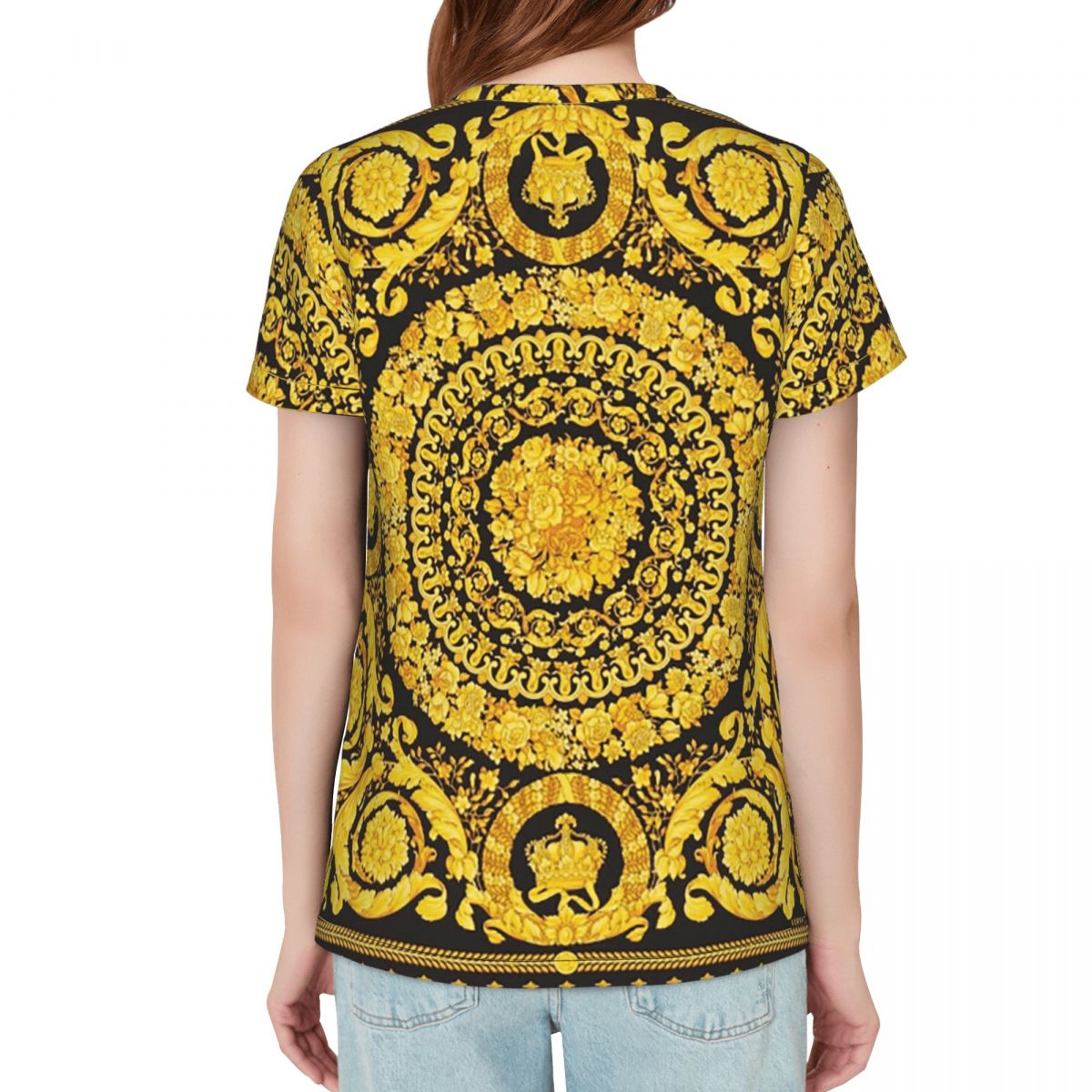 Decorative Golden Medallion Ba - Summer Clothing For 70 Year Old Woman review and price