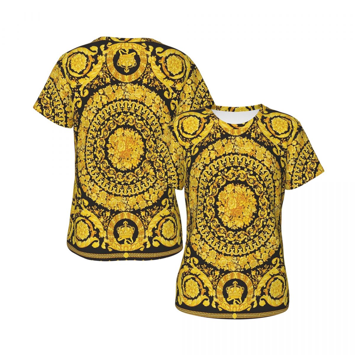 Decorative Golden Medallion Ba - Summer Clothing For 70 Year Old Woman review and price