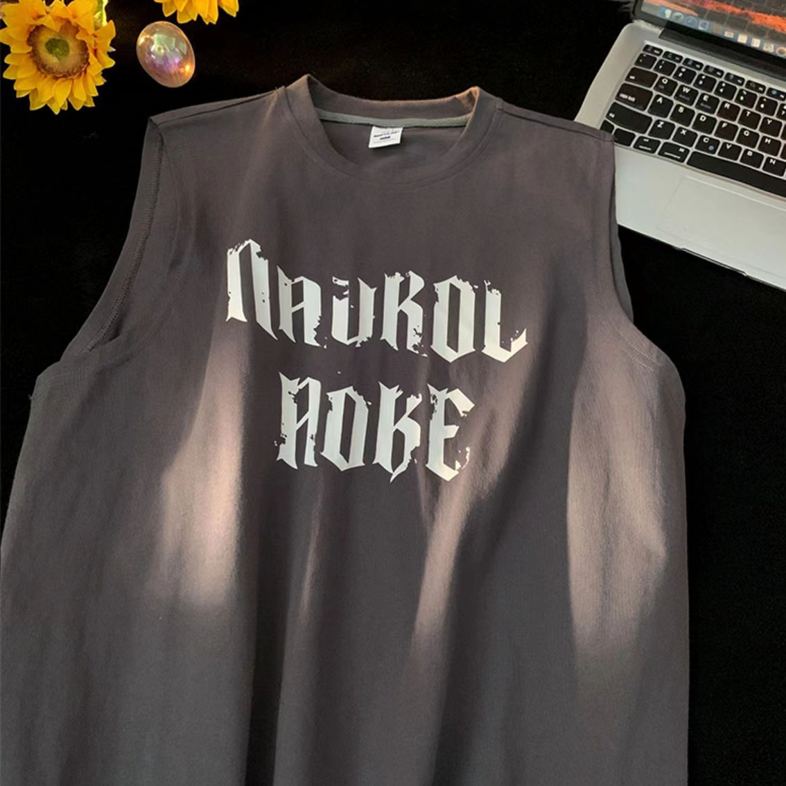 Summer Loose Fit Cotton Tank T - Summer Clothing Outlet review and price