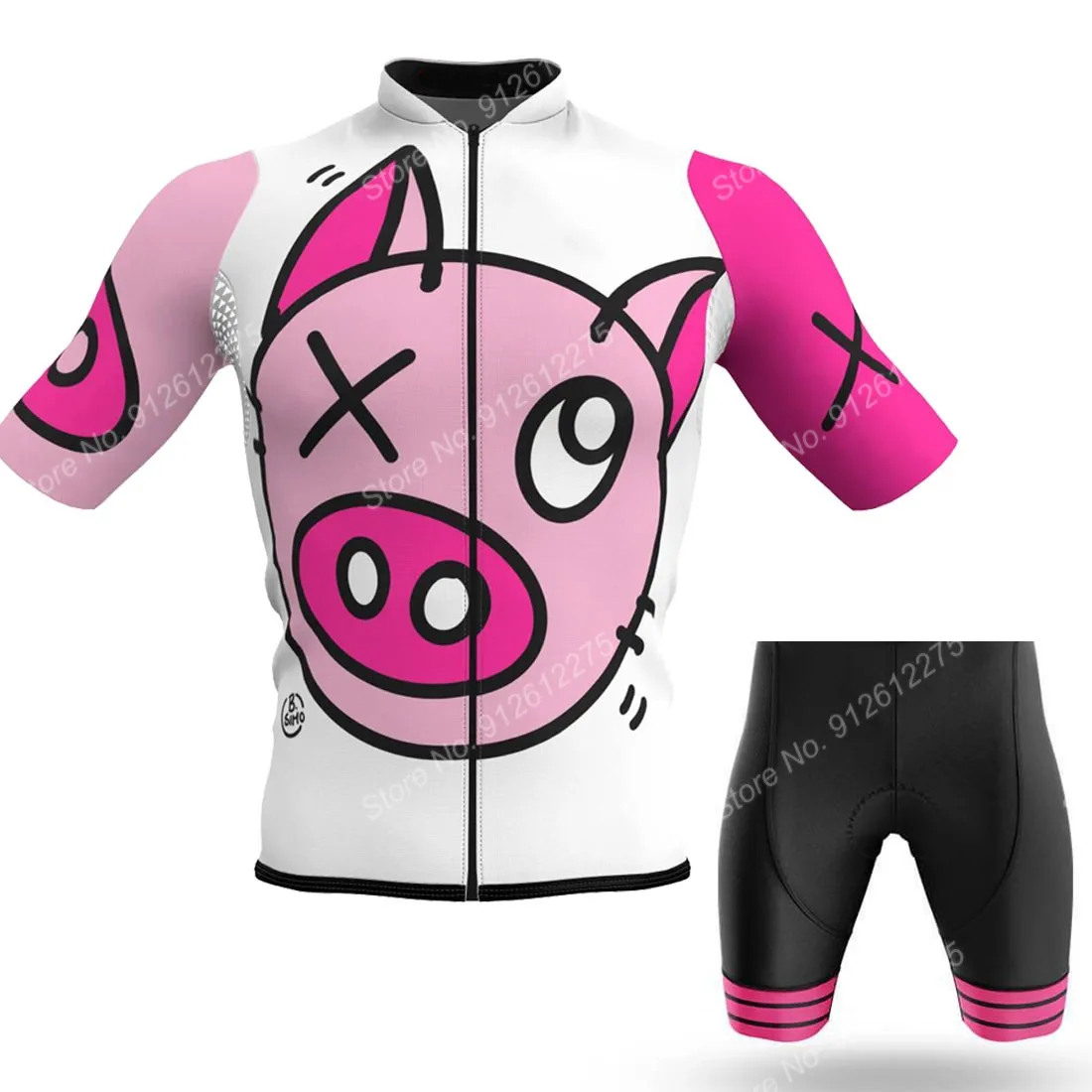 Set Cartoon Comic Pig 2023 Cyc - Summer Clothing Men Sale review and price
