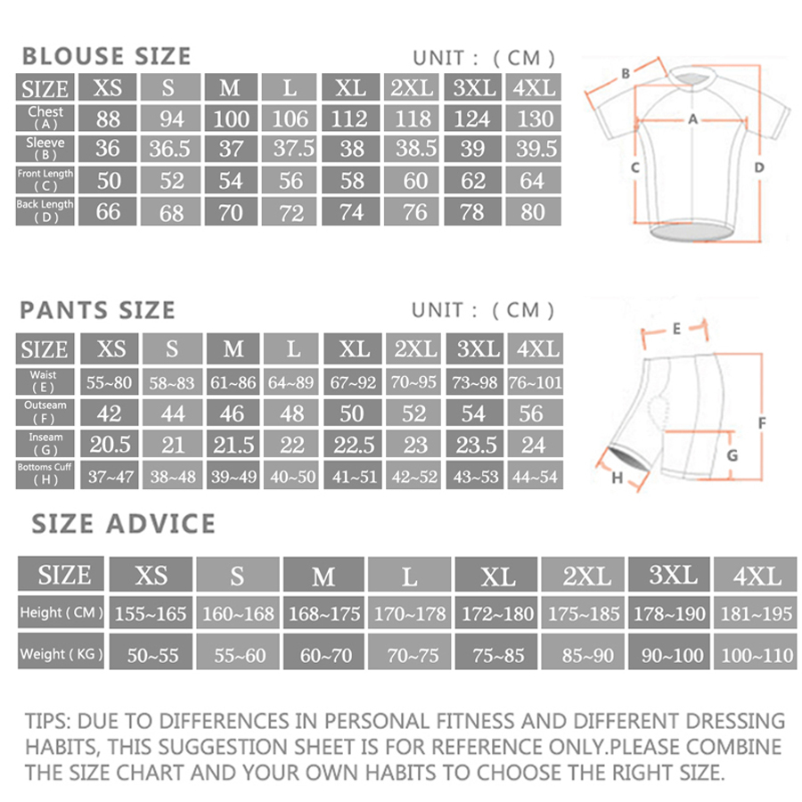 Rvouei Cycling jersey Sets Men - Summer Clothing Men Sale review and price