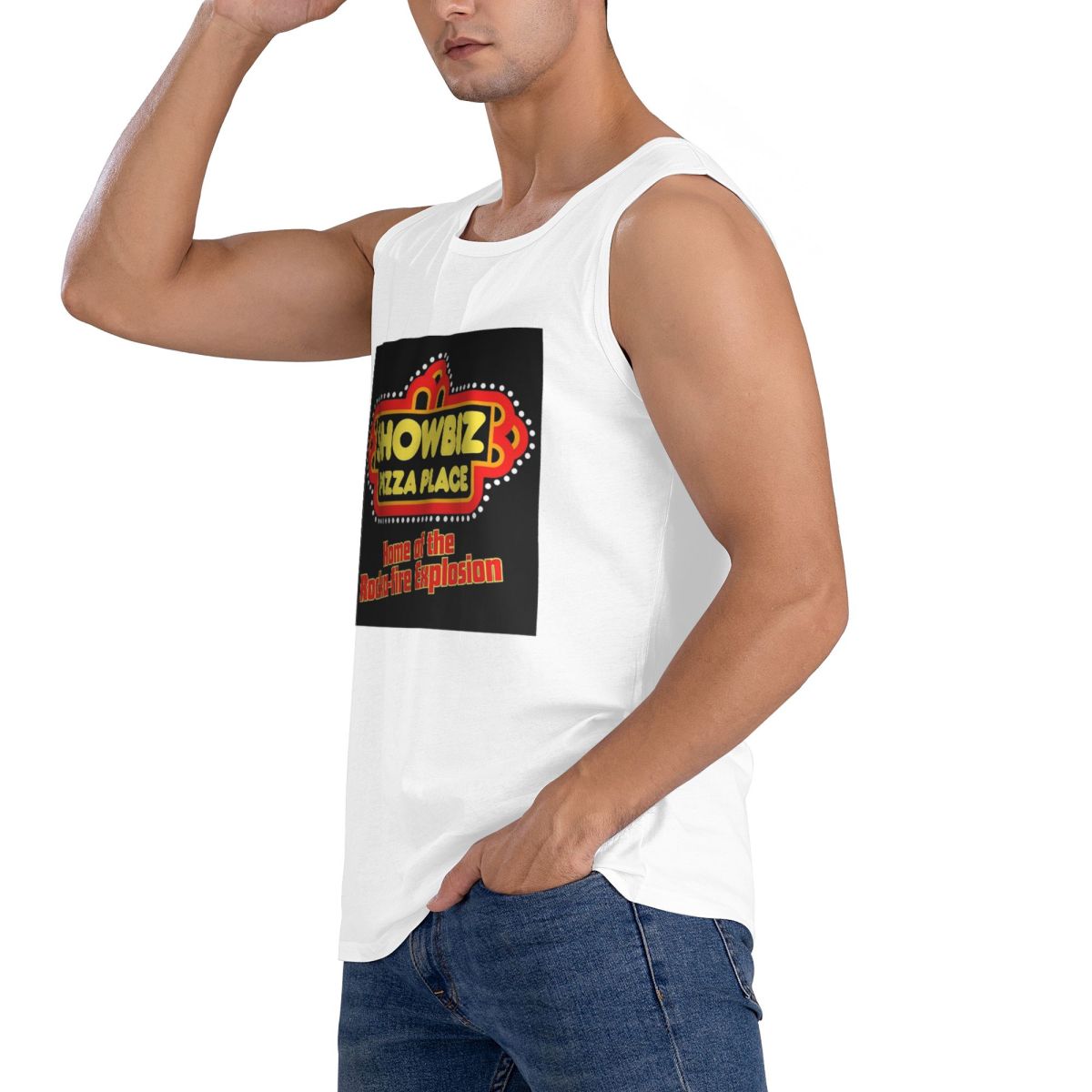 100% Cotton Showbiz Pizza Plac - Summer Clothing Places review and price