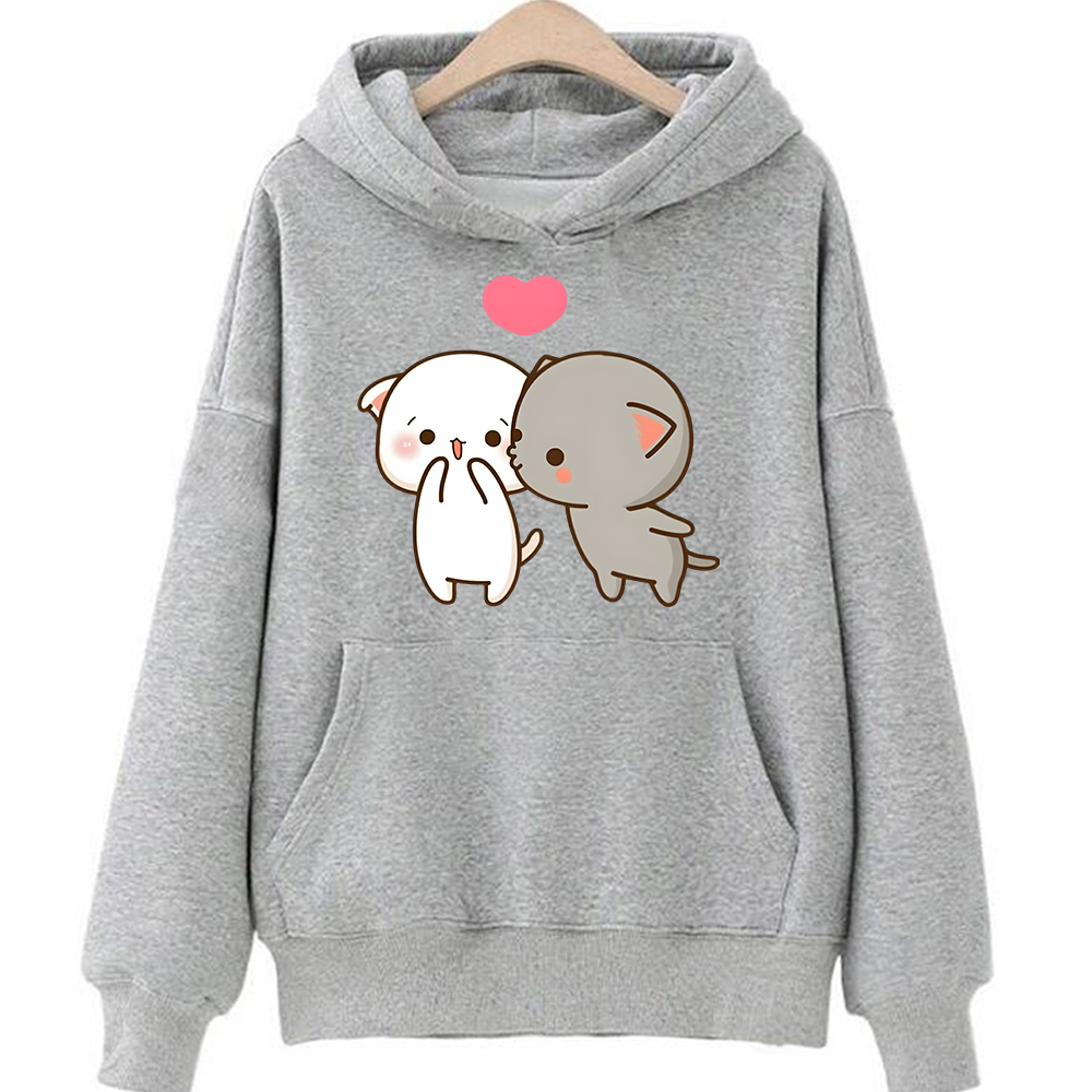 Peach and Goma Mochi Cat Carto - Summer Clothing For 70 Year Old Woman review and price