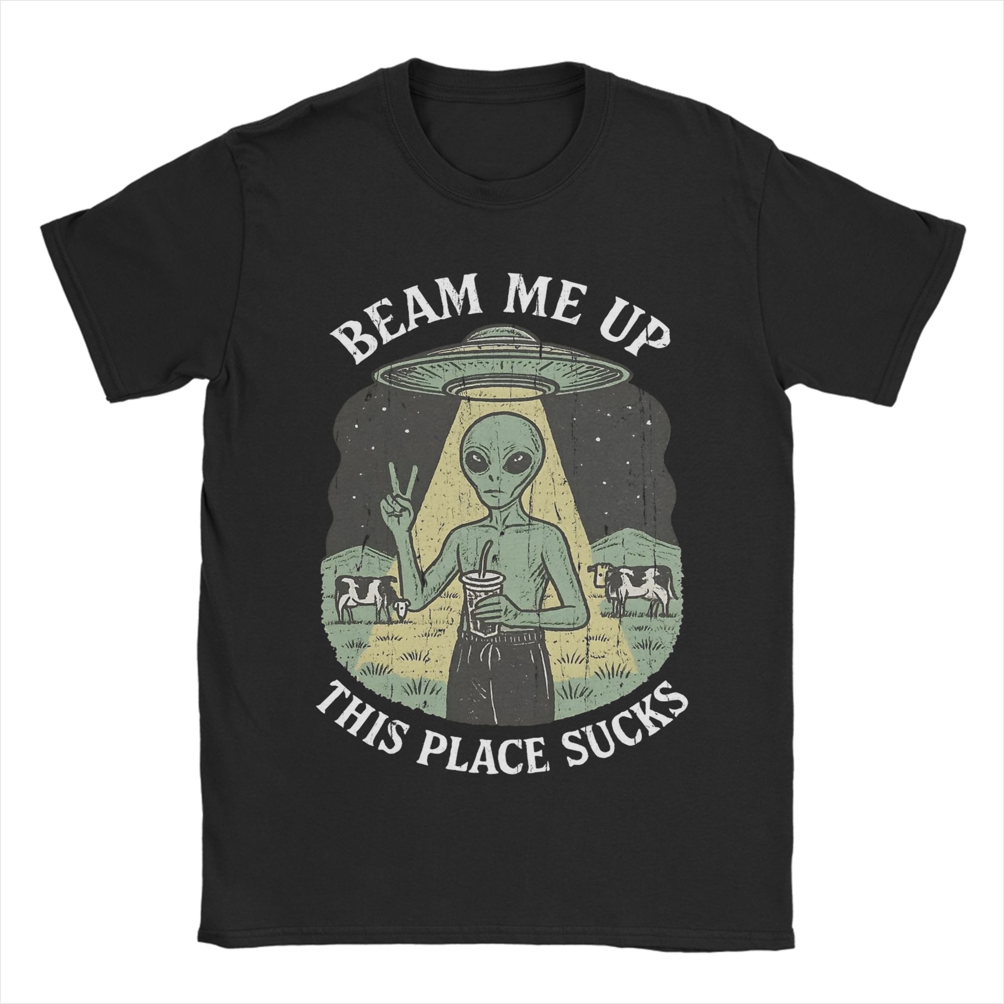 Funny Beam Me Up This Place Su - Summer Clothing Places review and price
