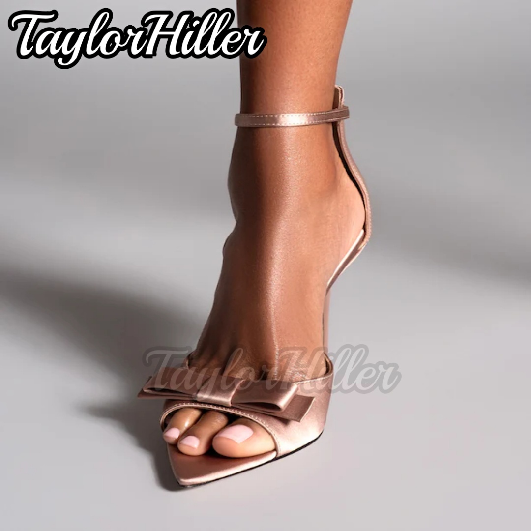 Gentle Pink Butterfly-knot Hig - Summer Clothing Stores review and price
