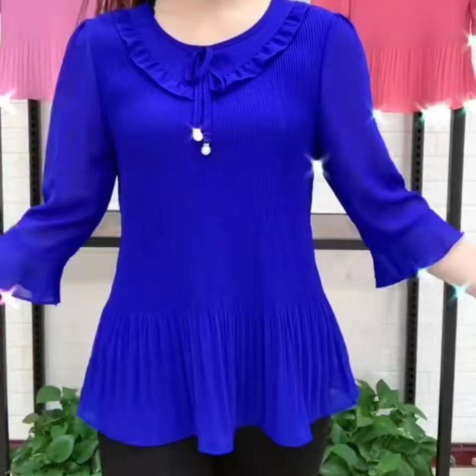 Autumn New Lace Crew Neck fash - Summer Clothing For 70 Year Old Woman review and price