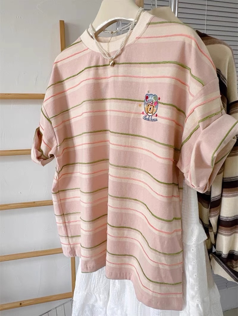 ex Pure Cotton Striped ort Sve - Summer Clothing Outlet review and price