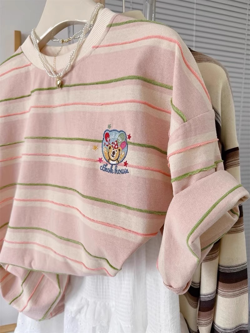 ex Pure Cotton Striped ort Sve - Summer Clothing Outlet review and price